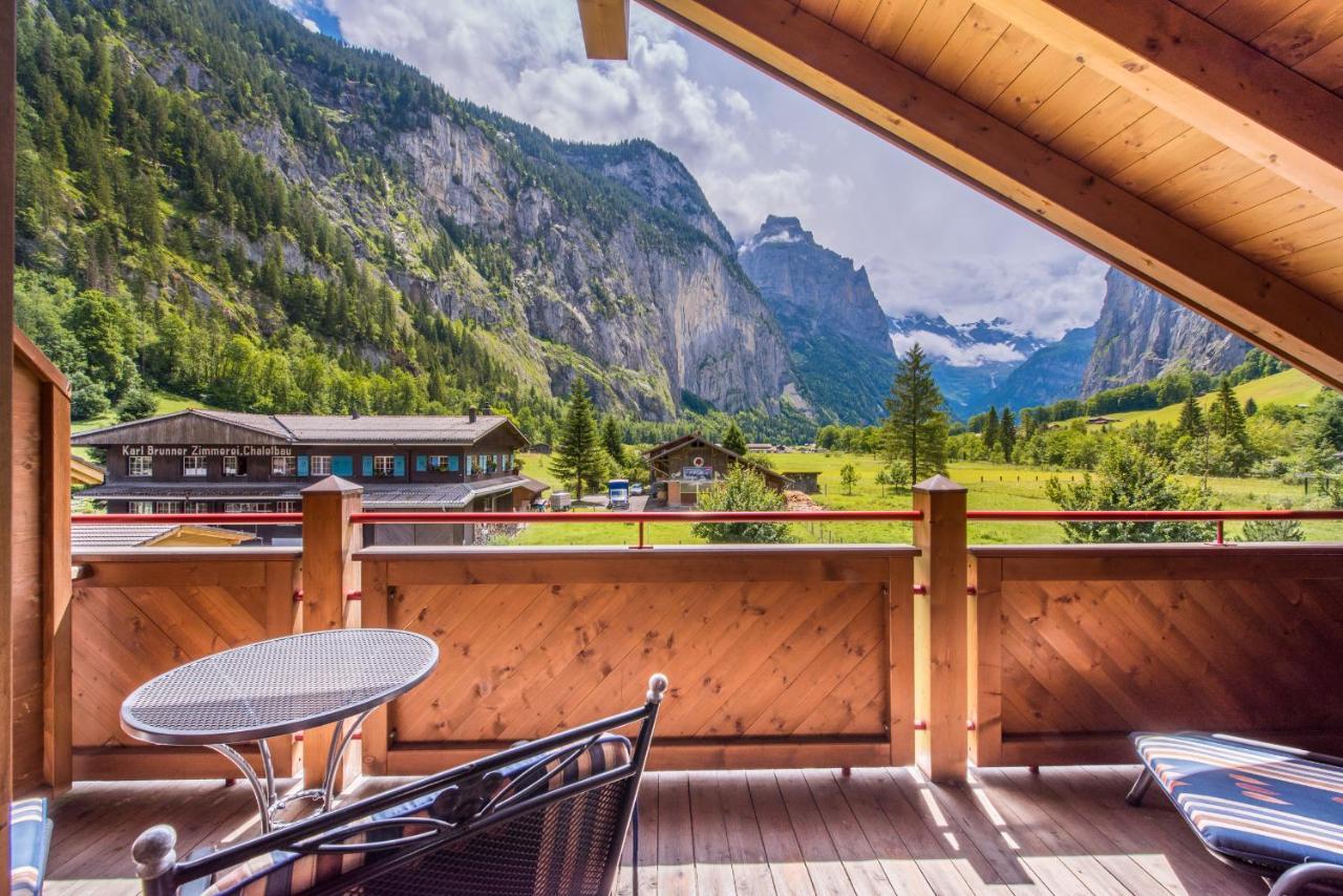 Apartment Lauberhorn, Luxury With Best Views Лаутербруннен Экстерьер фото