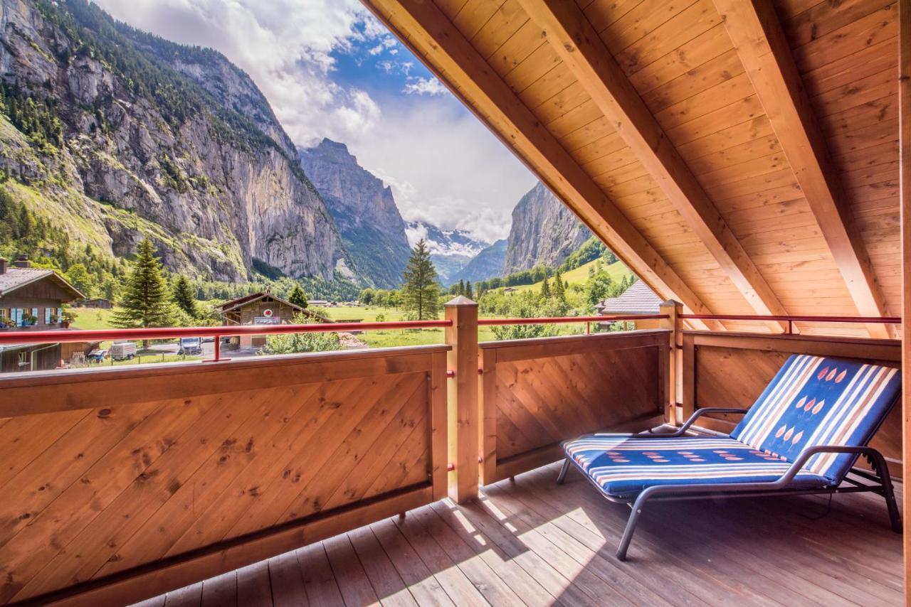 Apartment Lauberhorn, Luxury With Best Views Лаутербруннен Экстерьер фото